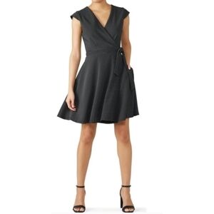 Slate & Willow Striped Wrap Dress